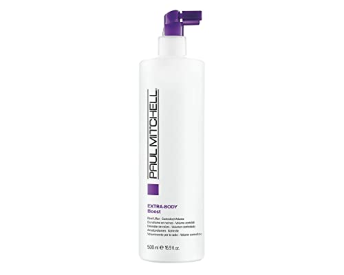 Paul Mitchell Extra-Body Boost - Volumen-Spray für feines Haar, Ansatz-Spray für flexiblen Halt, 500 ml (1er Pack) von Paul Mitchell