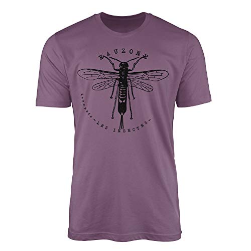 Hexapoda Herren T-Shirt Horntail EAU Zone Premium Clothing von Paul Sinus Art