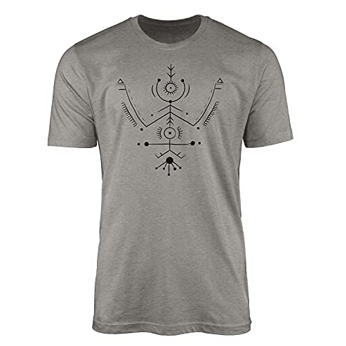 Premium T-Shirt Alchemy Serie Symbole angenehmer feine Struktur No.0078 von Paul Sinus Art