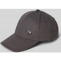 PAUL SMITH Basecap mit Motiv-Stitching Modell 'ZEBRA' in Dunkelgrau, Größe 1 von Paul Smith