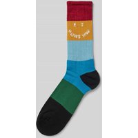 PAUL SMITH Socken mit Logo-Detail Modell 'IVANO HAPPY' in Rot, Größe 1 von Paul Smith