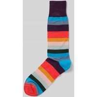 PAUL SMITH Socken mit Strukturmuster Modell 'ARTIST' in Orange, Größe 40-46 von Paul Smith