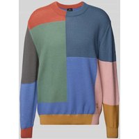 PAUL SMITH Strickpullover mit gerippten Abschlüssen in Multi Stylebop, Größe XXL PAUL SMITH Strickpullover mit gerippten Abschlüssen in Multi Stylebop, Größe XXL von Paul Smith