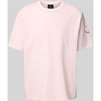 PAUL SMITH T-Shirt mit Label-Stitching in Hellrosa, Größe XXL von Paul Smith