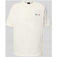PAUL SMITH T-Shirt mit Motiv-Stitching in Offwhite, Größe XXL von Paul Smith