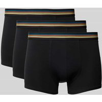 PAUL SMITH Trunks mit elastischem Bund im 3er-Pack in Black, Größe XXL von Paul Smith