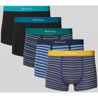 PAUL SMITH Trunks mit elastischem Bund im 5er-Pack in Black, Größe M von Paul Smith
