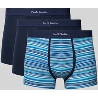 PAUL SMITH Trunks mit elastischem Label-Bund im 3er-Pack in Marine, Größe M von Paul Smith