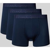 PAUL SMITH Trunks mit elastischem Label-Bund im 3er-Pack in Marine, Größe M von Paul Smith