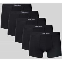 PAUL SMITH Trunks mit elastischem Logo-Bund im 3er-Pack in Black, Größe L von Paul Smith