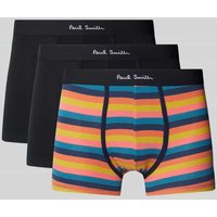 PAUL SMITH Trunks mit elastischem Logo-Bund im 3er-Pack in Black, Größe XXL von Paul Smith