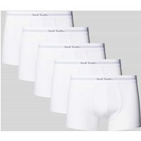 PAUL SMITH Trunks mit elastischem Logo-Bund im 3er-Pack in Weiss, Größe L von Paul Smith