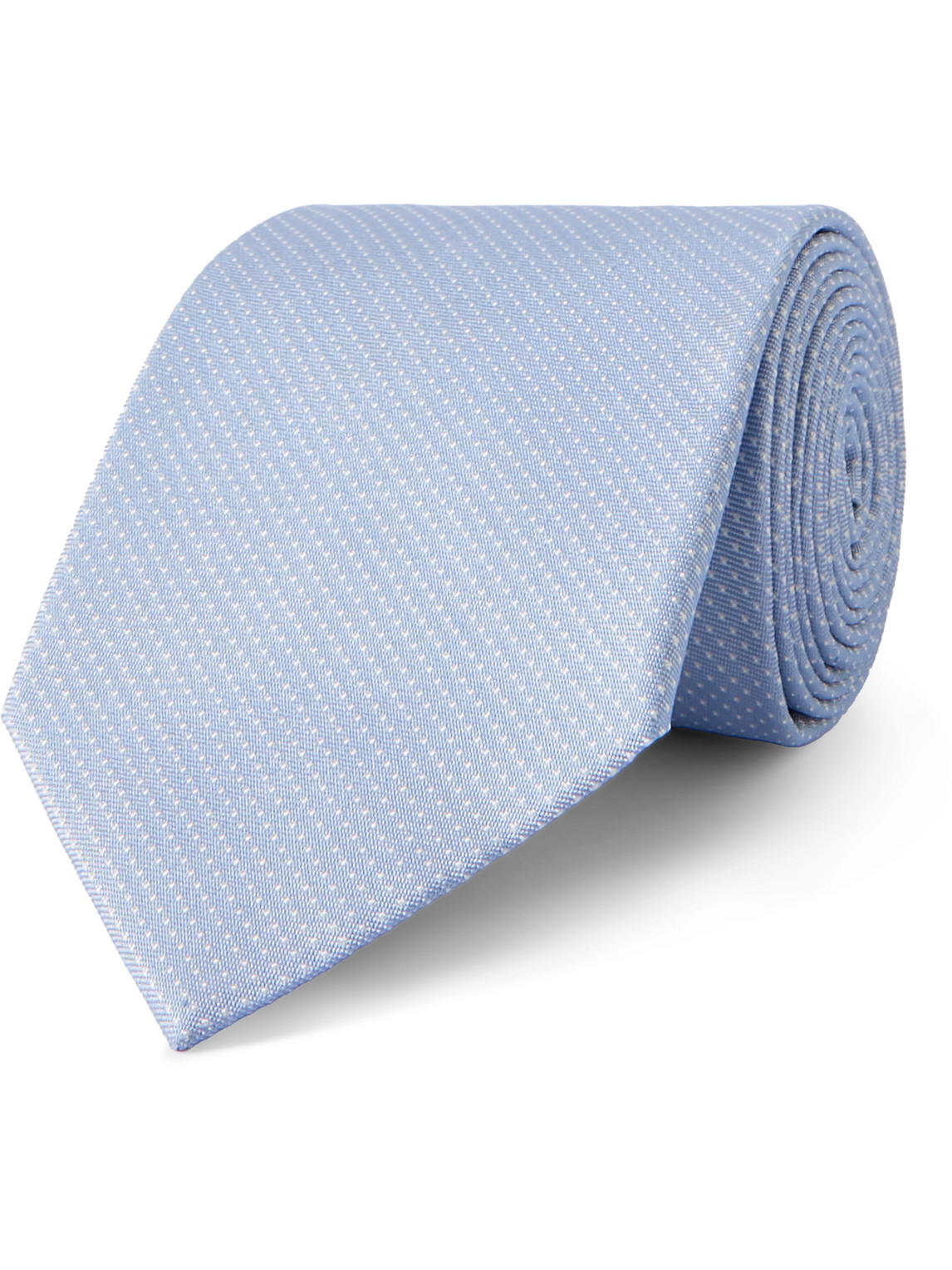 Paul Smith - 8cm Polka-Dot Silk-Jacquard Tie - Men - Blue Paul Smith - 8cm Polka-Dot Silk-Jacquard Tie - Men - Blue von Paul Smith