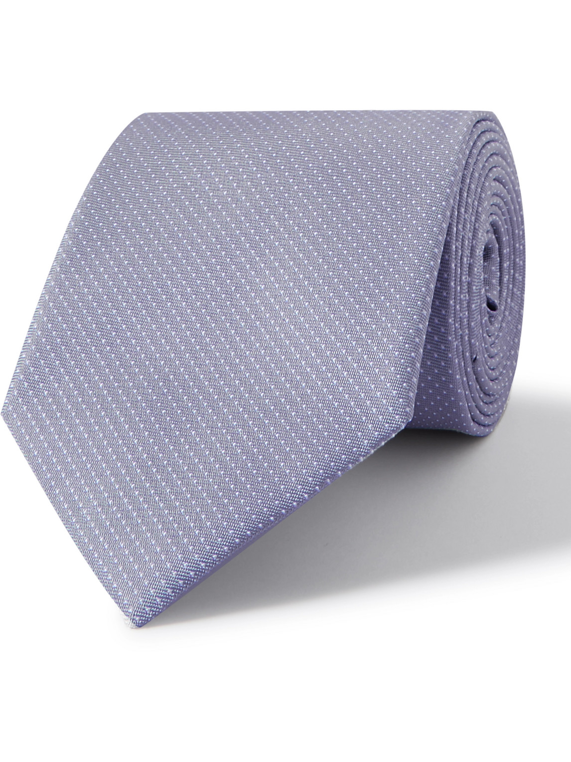 Paul Smith - 8cm Polka-Dot Silk-Jacquard Tie - Men - Purple Paul Smith - 8cm Polka-Dot Silk-Jacquard Tie - Men - Purple von Paul Smith