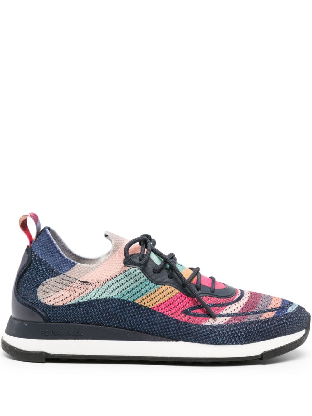 Paul Smith Arpina Swirl Sneakers in Strickoptik - Blau von Paul Smith