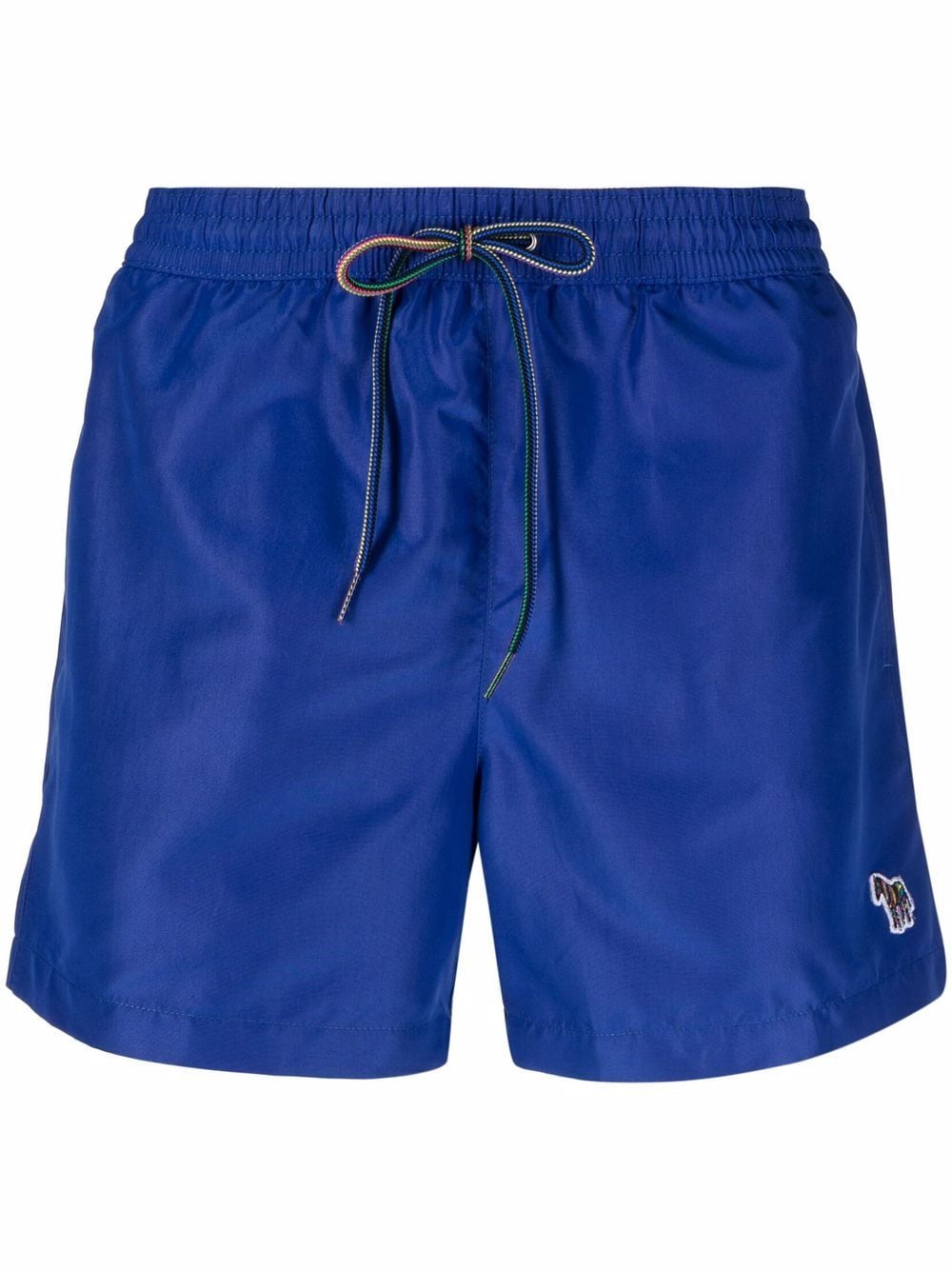 Paul Smith Badeshorts mit Logo-Patch - Blau von Paul Smith