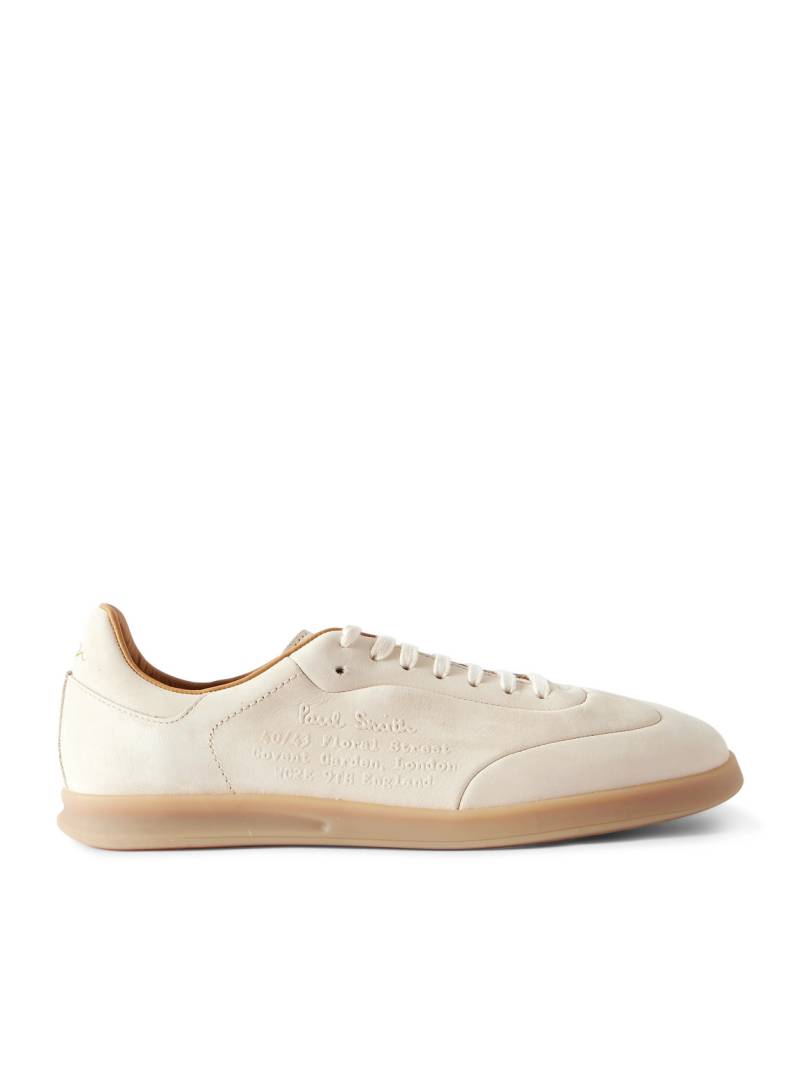 Paul Smith - Bailey Logo-Embossed Nubuck Sneakers - Men - Neutrals - UK 10 von Paul Smith