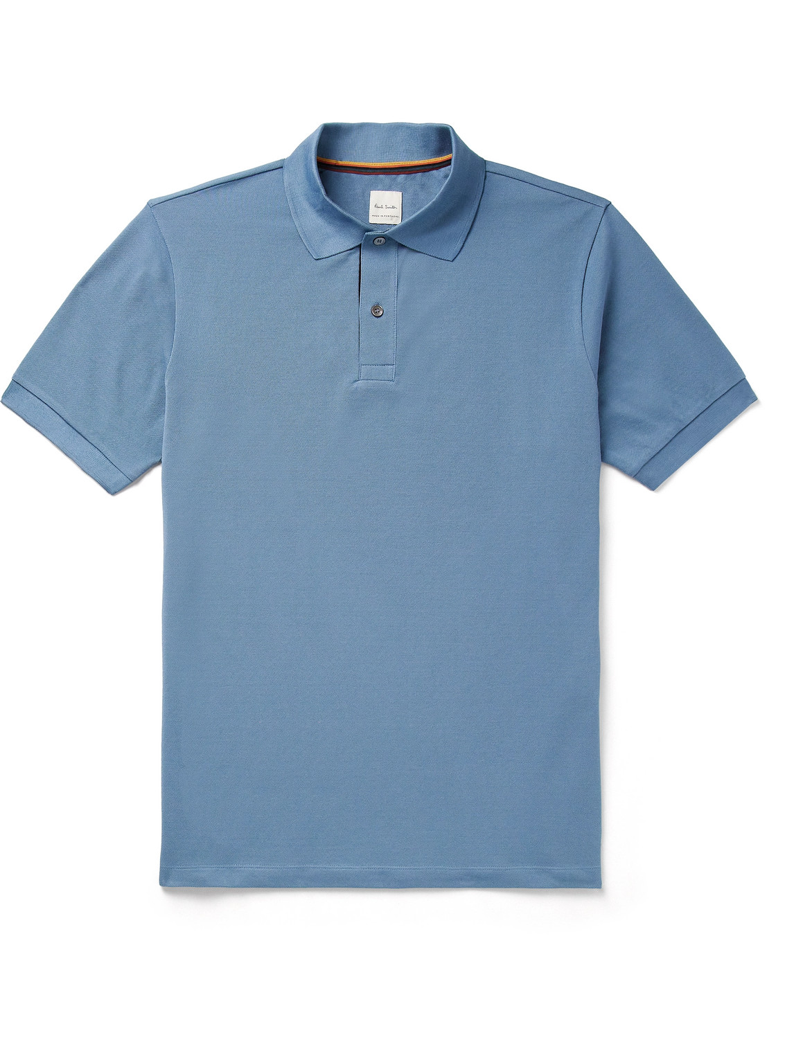 Paul Smith - Cotton-Piqué Polo Shirt - Men - Blue - XL von Paul Smith