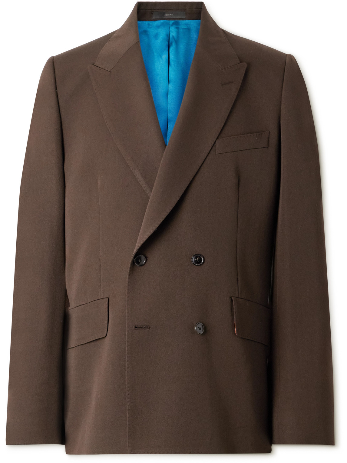 Paul Smith - Double-Breasted Wool-Twill Suit Jacket - Men - Brown - UK/US 40 Paul Smith - Double-Breasted Wool-Twill Suit Jacket - Men - Brown - UK/US 40 von Paul Smith