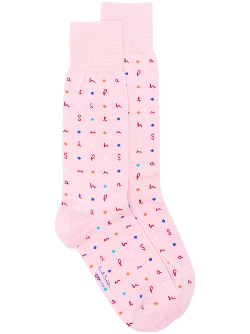 Paul Smith Ernest Letters Socken - Rosa von Paul Smith