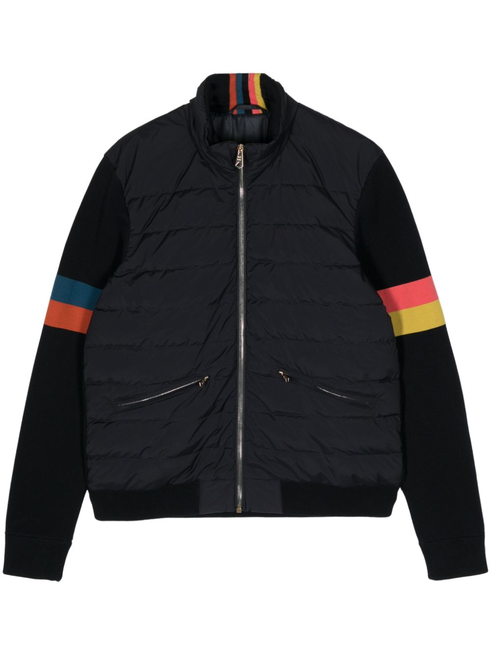 Paul Smith Gefütterte Artist Stripe Bomberjacke - Blau von Paul Smith