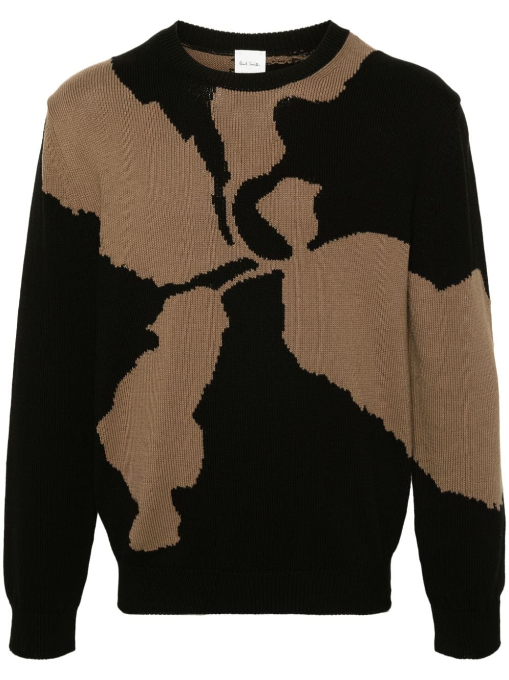 Paul Smith Gestrickter Intarsien-Pullover - Schwarz von Paul Smith