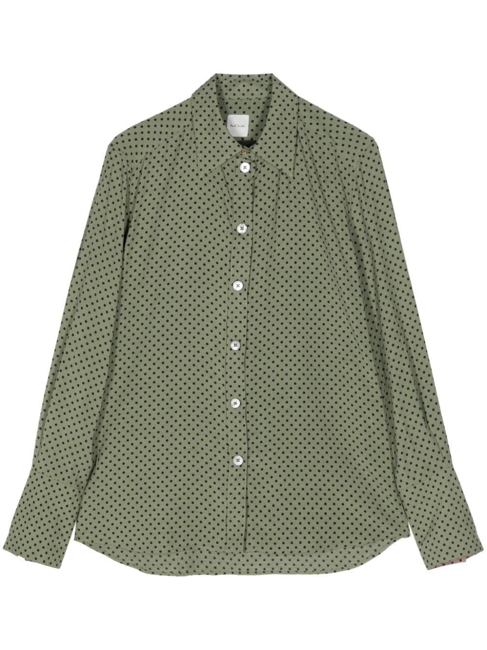 Paul Smith Hemd mit Polka Dots - Grün von Paul Smith