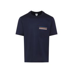Paul Smith Herren T-shirt Aus 100% Baumwolle In Blau von Paul Smith