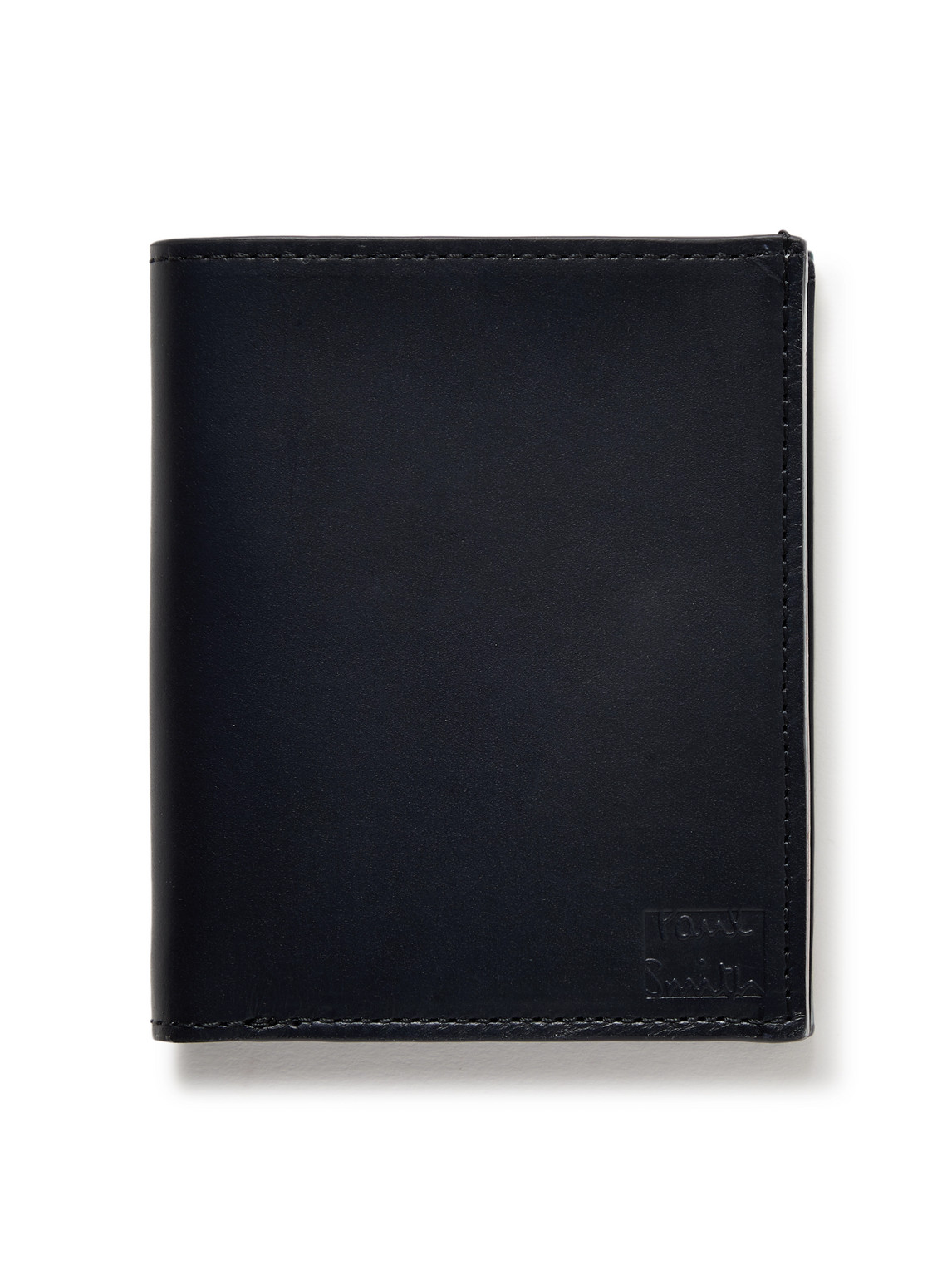 Paul Smith - Logo-Embossed Leather Billfold Wallet - Men - Blue von Paul Smith