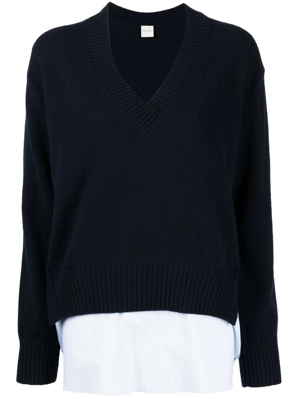 Paul Smith Pullover im Layering-Look - Blau von Paul Smith