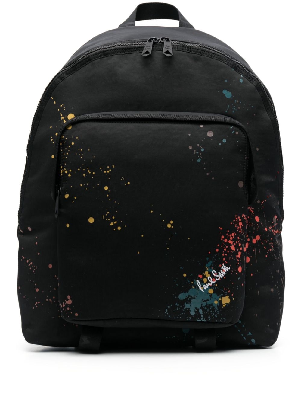 Paul Smith Rucksack mit Farbklecks-Print - Schwarz von Paul Smith