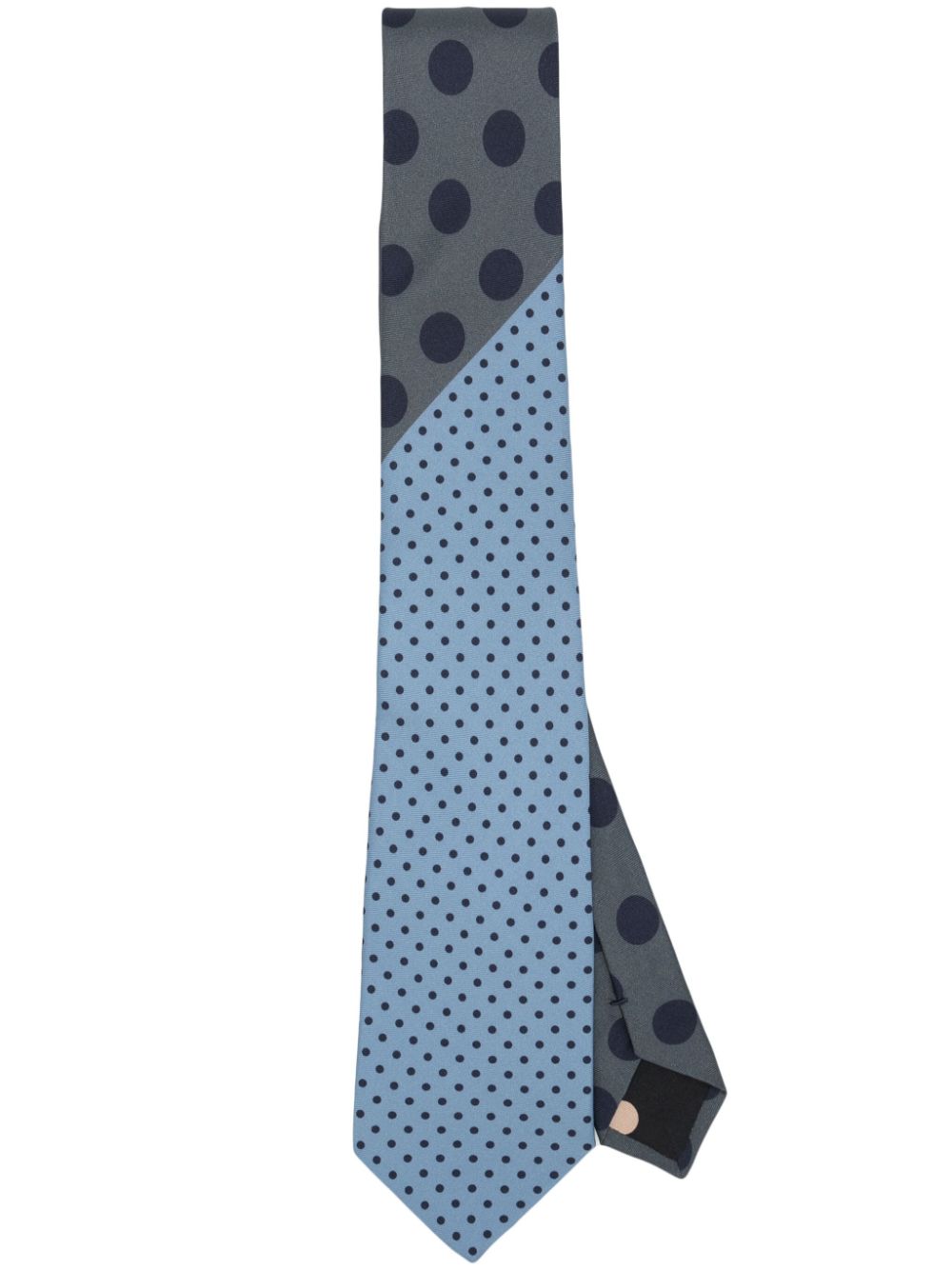 Paul Smith Seidenkrawatte mit Polka Dots - Grau von Paul Smith