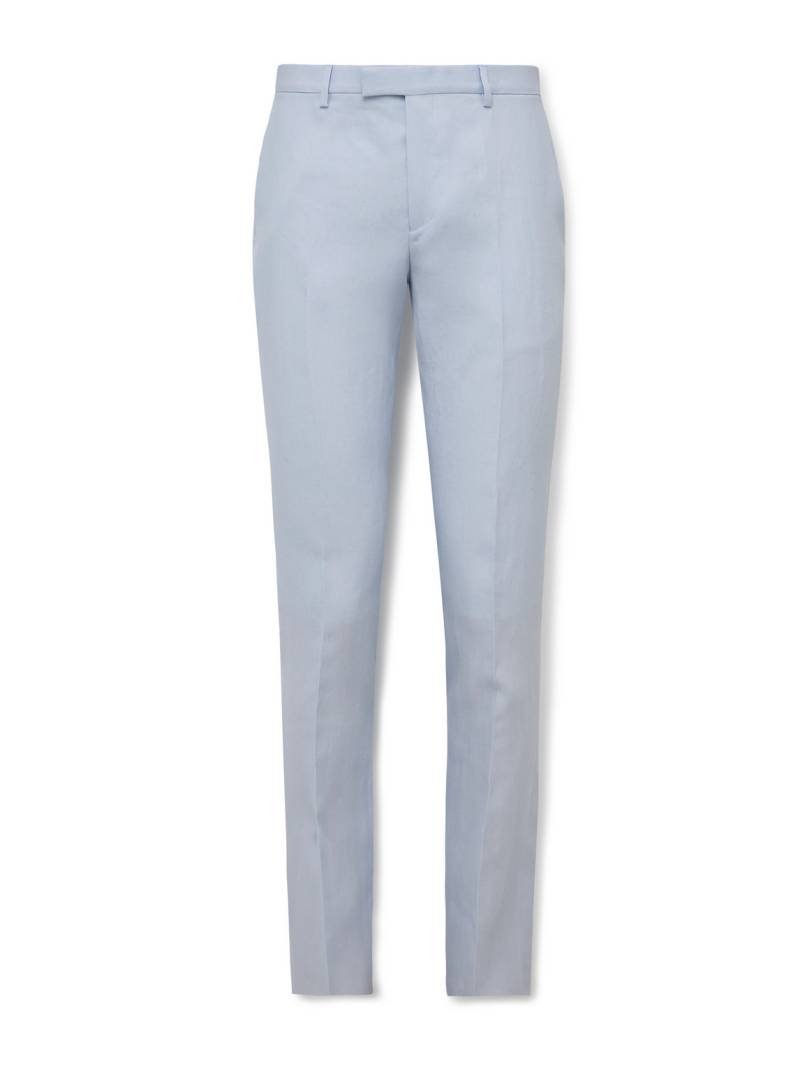 Paul Smith - Slim-Fit Linen Suit Trousers - Men - Blue - UK/US 38 von Paul Smith