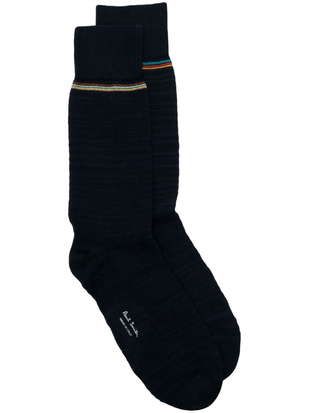 Paul Smith Socken mit Streifendetail - Blau von Paul Smith