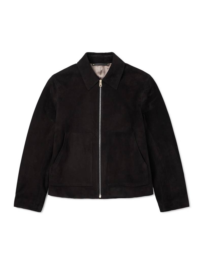 Paul Smith - Suede Blouson Jacket - Men - Black - XL von Paul Smith