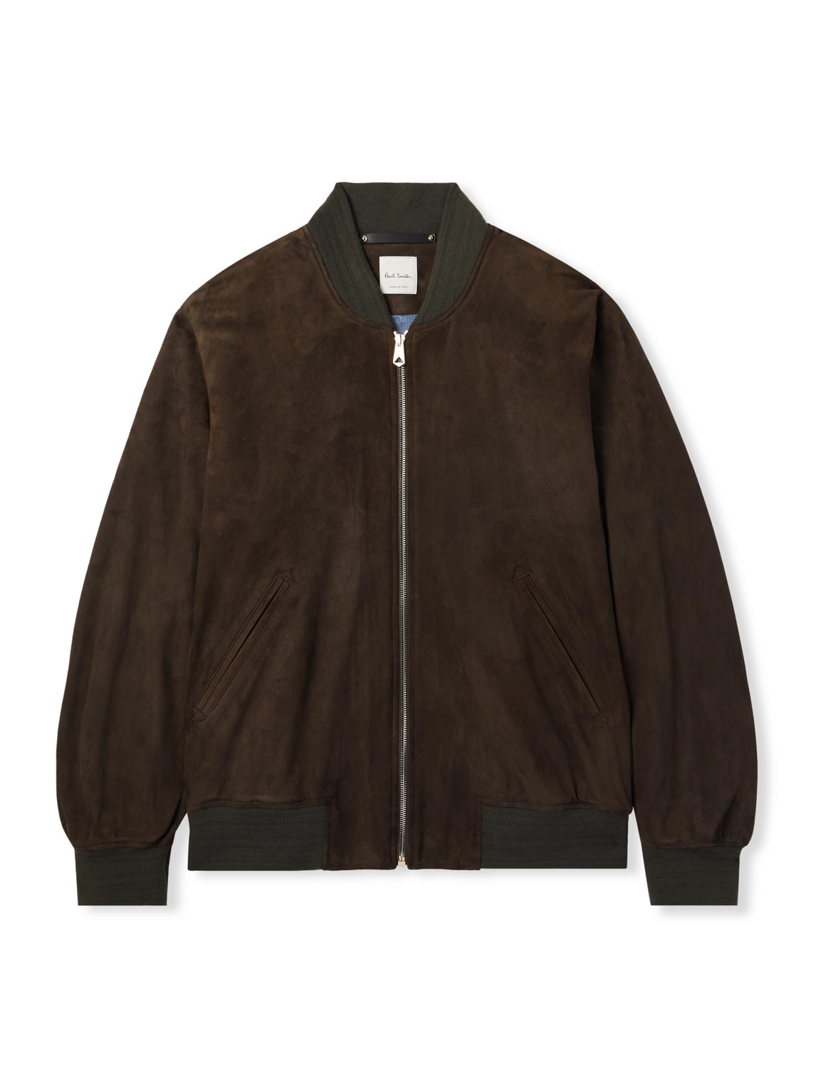 Paul Smith - Suede Bomber Jacket - Men - Brown - XL Paul Smith - Suede Bomber Jacket - Men - Brown - XL von Paul Smith