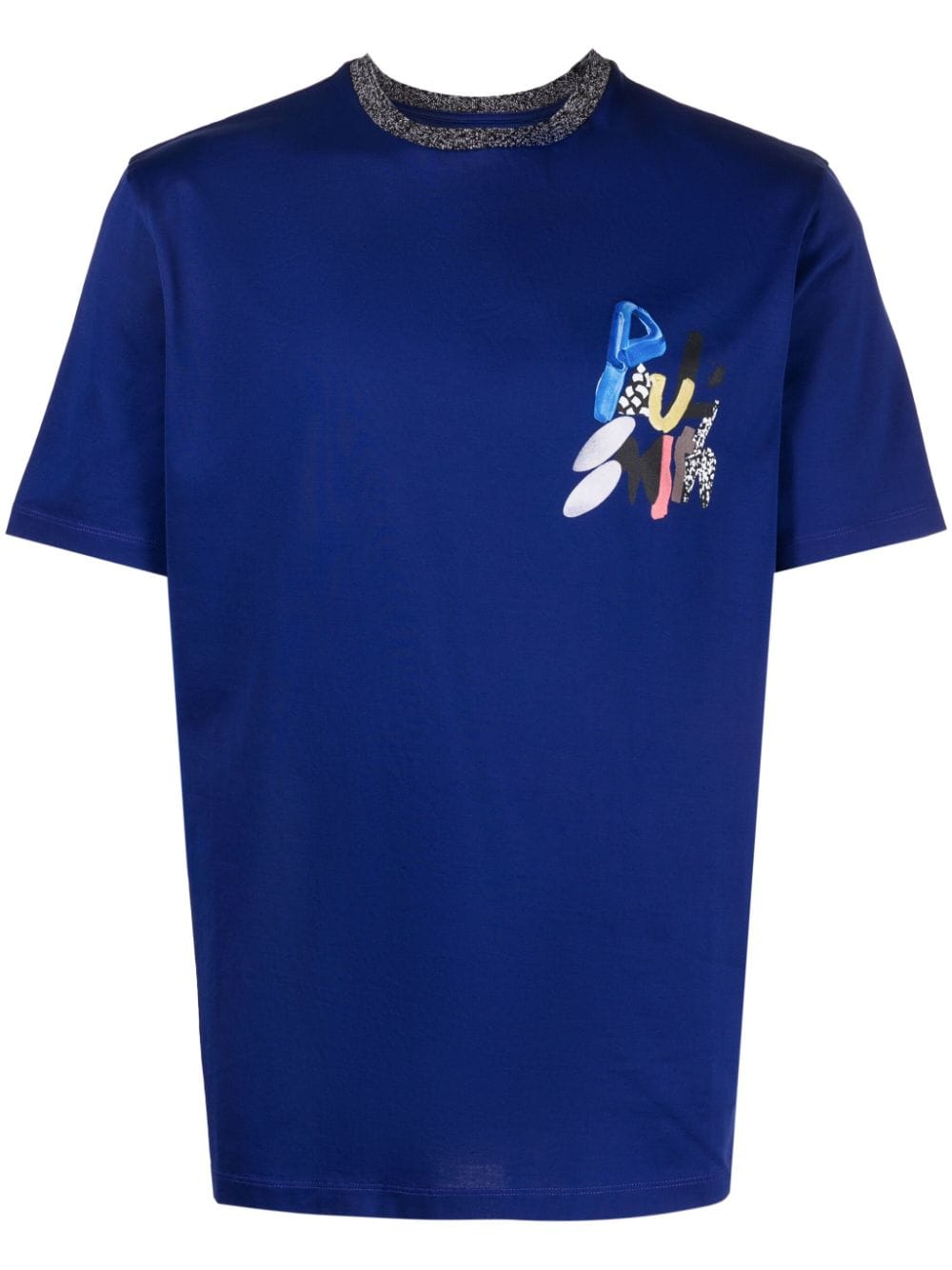 Paul Smith T-Shirt mit Logo-Print - Blau von Paul Smith