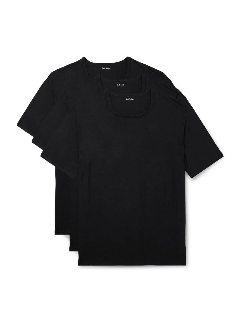 Paul Smith - Three-Pack Stretch Modal-Jersey T-Shirt - Men - Black - XXL von Paul Smith