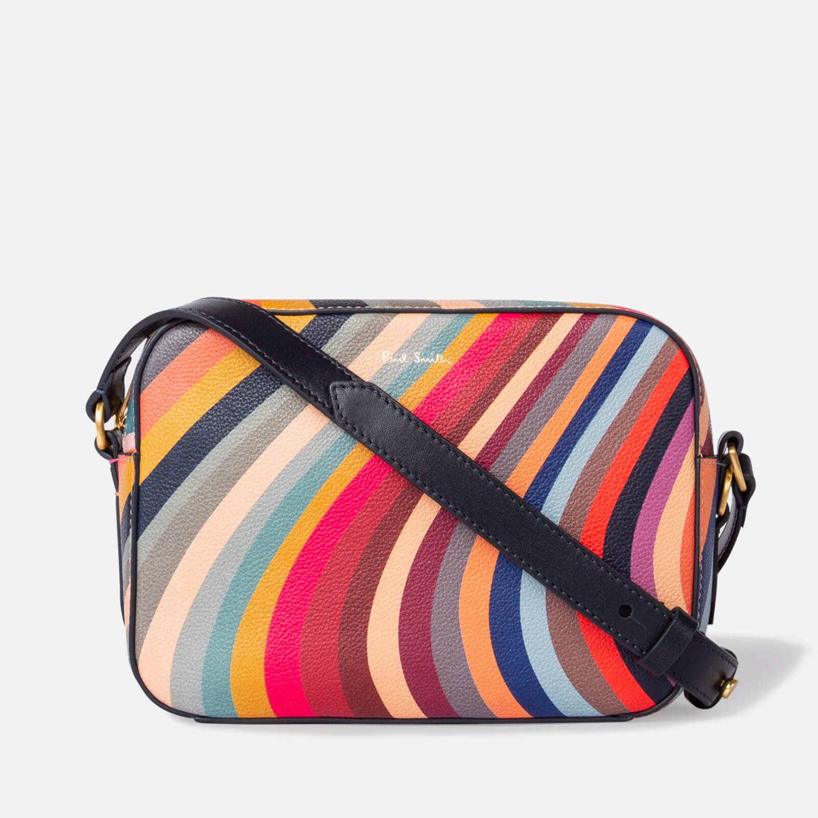 Paul Smith Swirl Leather Crossbody Bag von Paul Smith