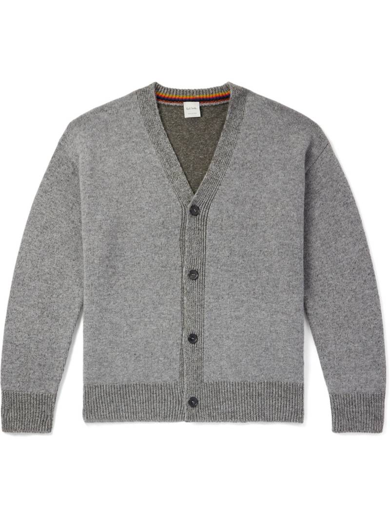 Paul Smith - Wool Cardigan - Men - Gray - XL von Paul Smith