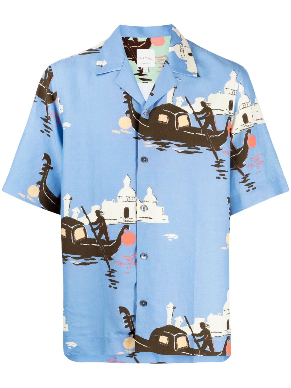 Paul Smith Hemd mit grafischem Print - Blau von Paul Smith