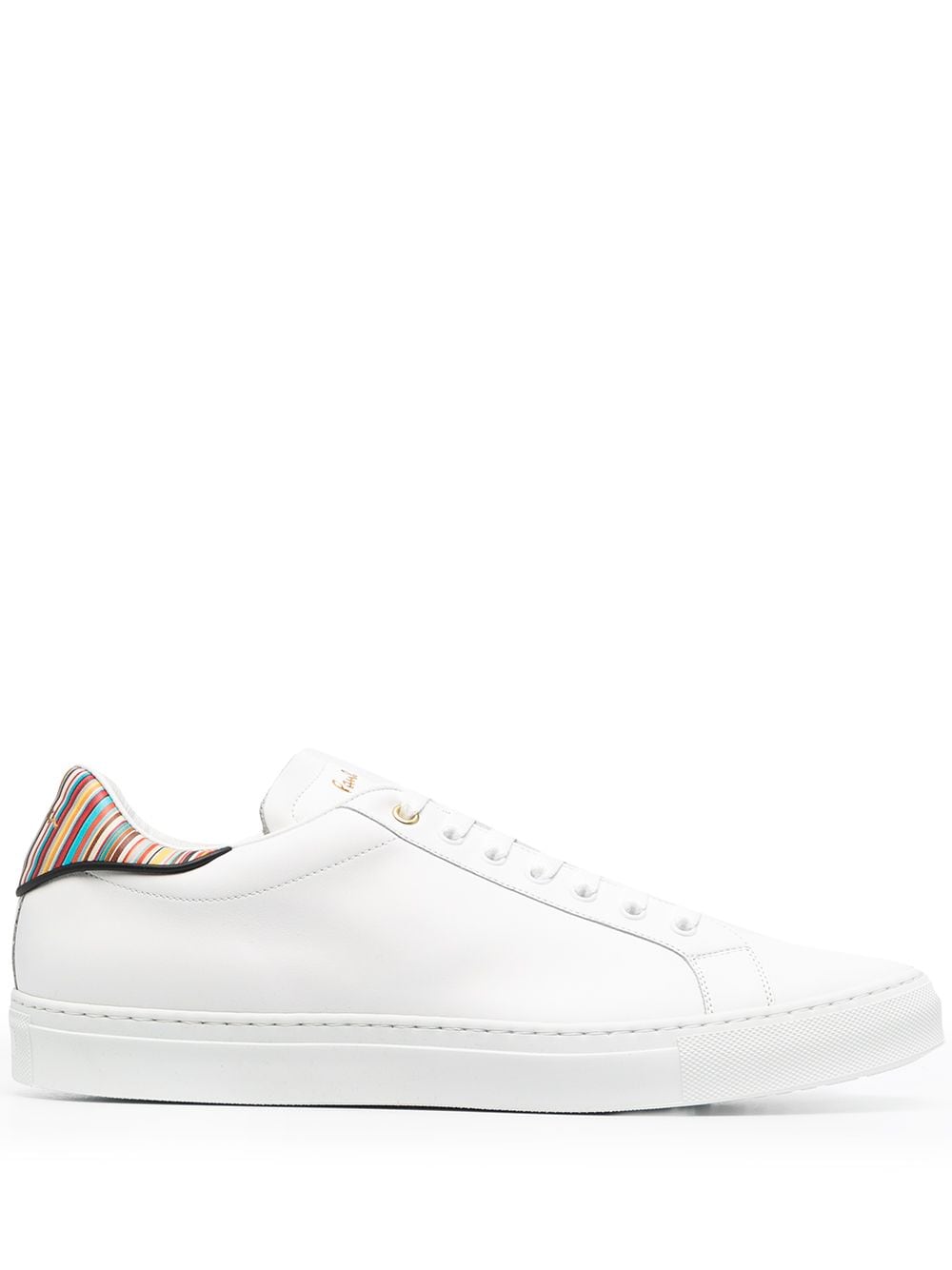 Paul Smith Sneakers mit Kontrastferse - Weiß von Paul Smith