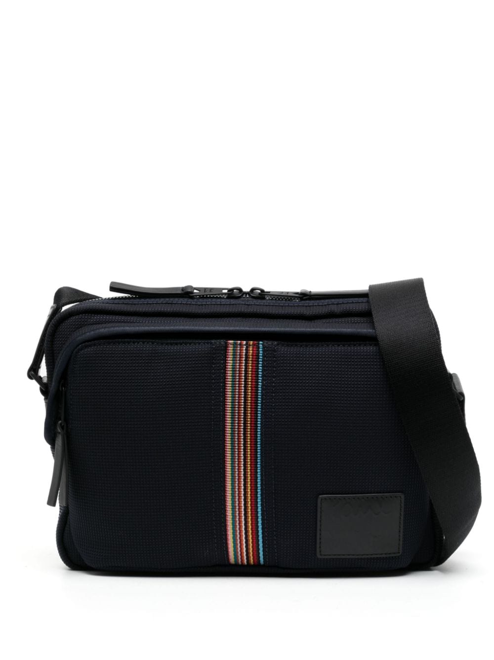 Paul Smith Kuriertasche mit Logo-Patch - Blau von Paul Smith