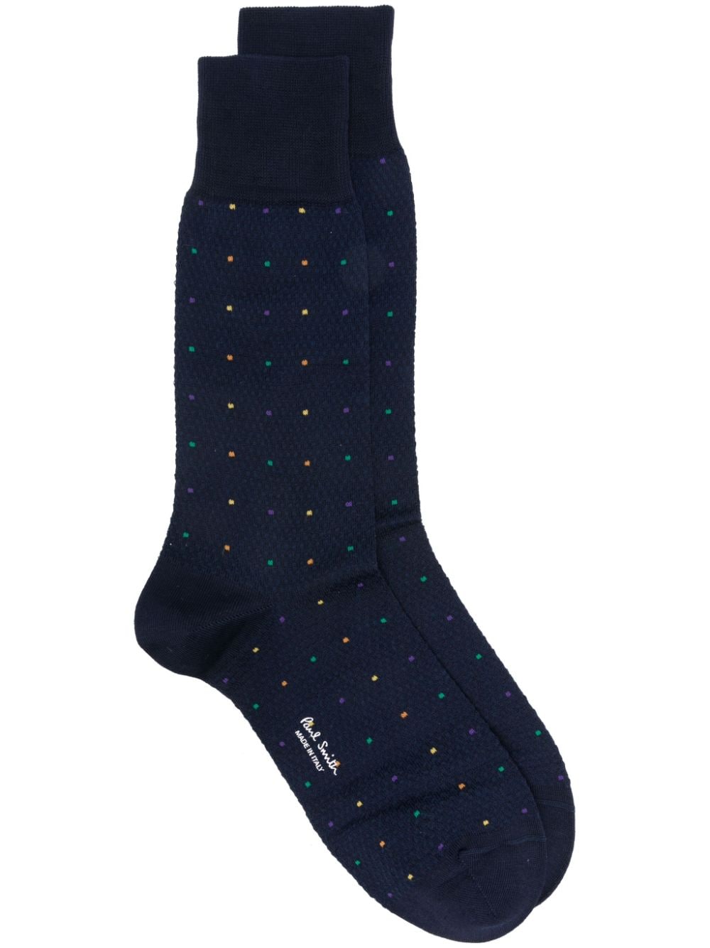 Paul Smith Socken mit Polka Dots - Blau von Paul Smith