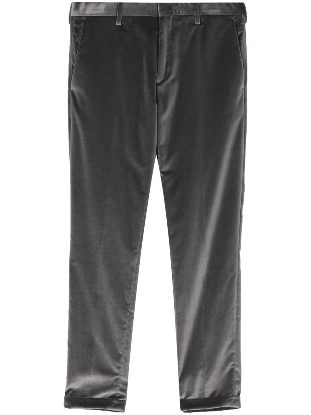 Paul Smith Schmale Hose aus Velours - Grau von Paul Smith