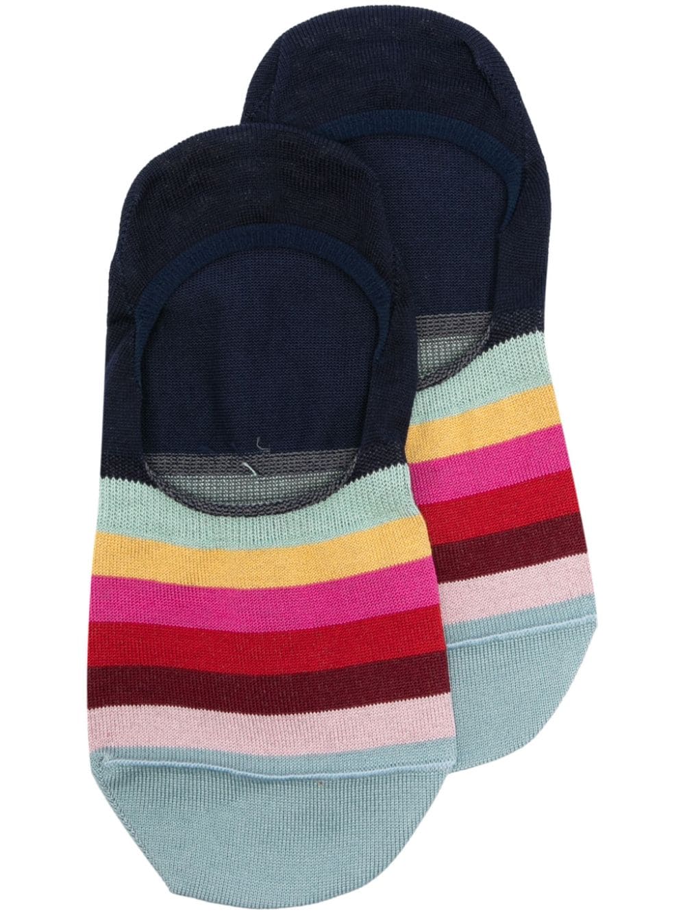 Paul Smith Gestreifte Socken aus Bio-Baumwolle - Blau von Paul Smith