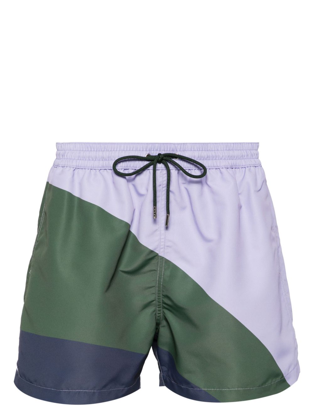 Paul Smith Gestreifte Badeshorts - Violett von Paul Smith