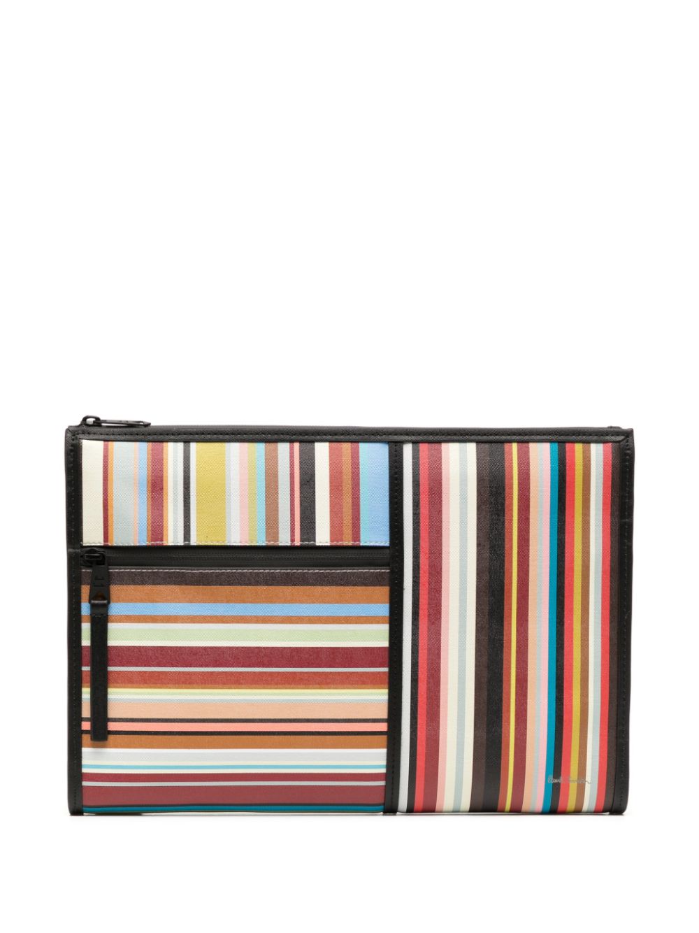 Paul Smith Gestreifte Clutch - Mehrfarbig von Paul Smith