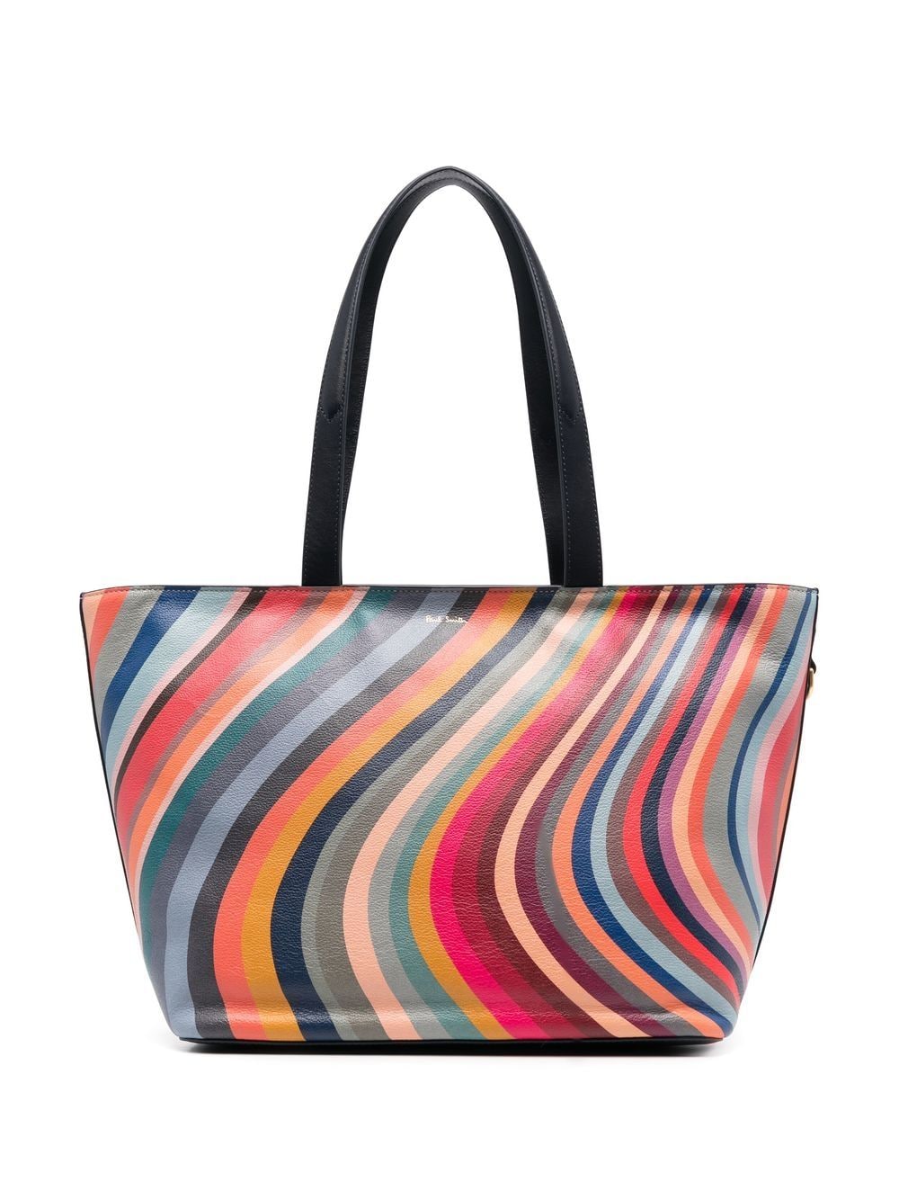 Paul Smith Gestreifte Handtasche - Blau von Paul Smith