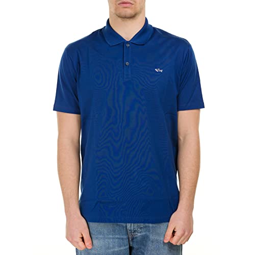 Paul & Shark 9945AD Polo Uomo Cotton Blue t-Shirt Men [XXL] von Paul & Shark